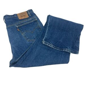 Vintage Orange Tab Made in USA Levi's Men's Blue Jeans 42 X 32